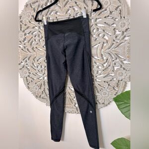 Nanette Lepore dark blue Leggings Print Mesh Size Xsmall